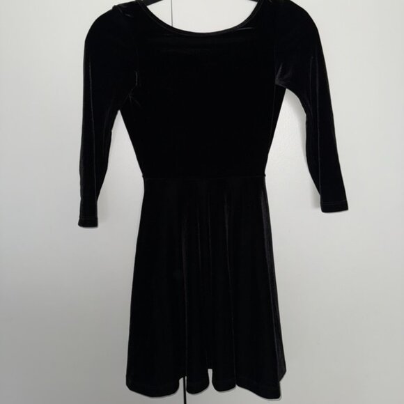 Velvet Mini Dress - Picture 1 of 3